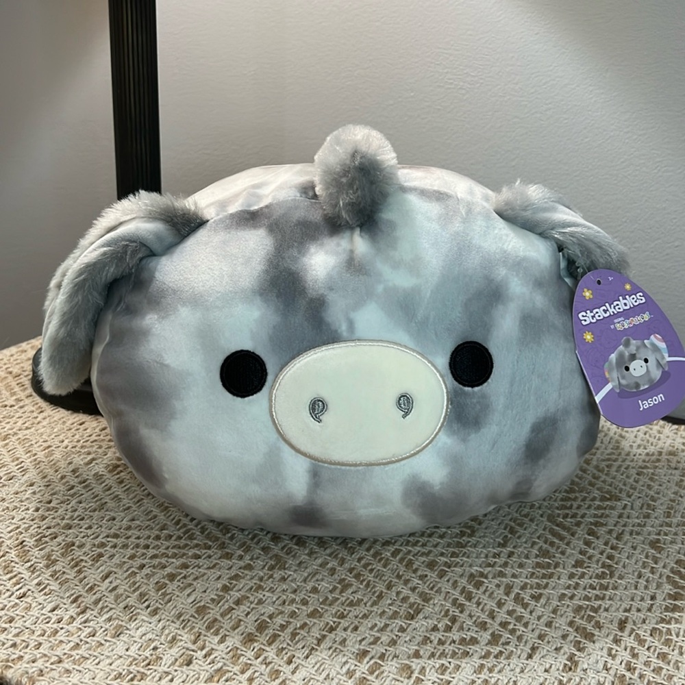NWT Jason the Donkey 8” Squishmallow